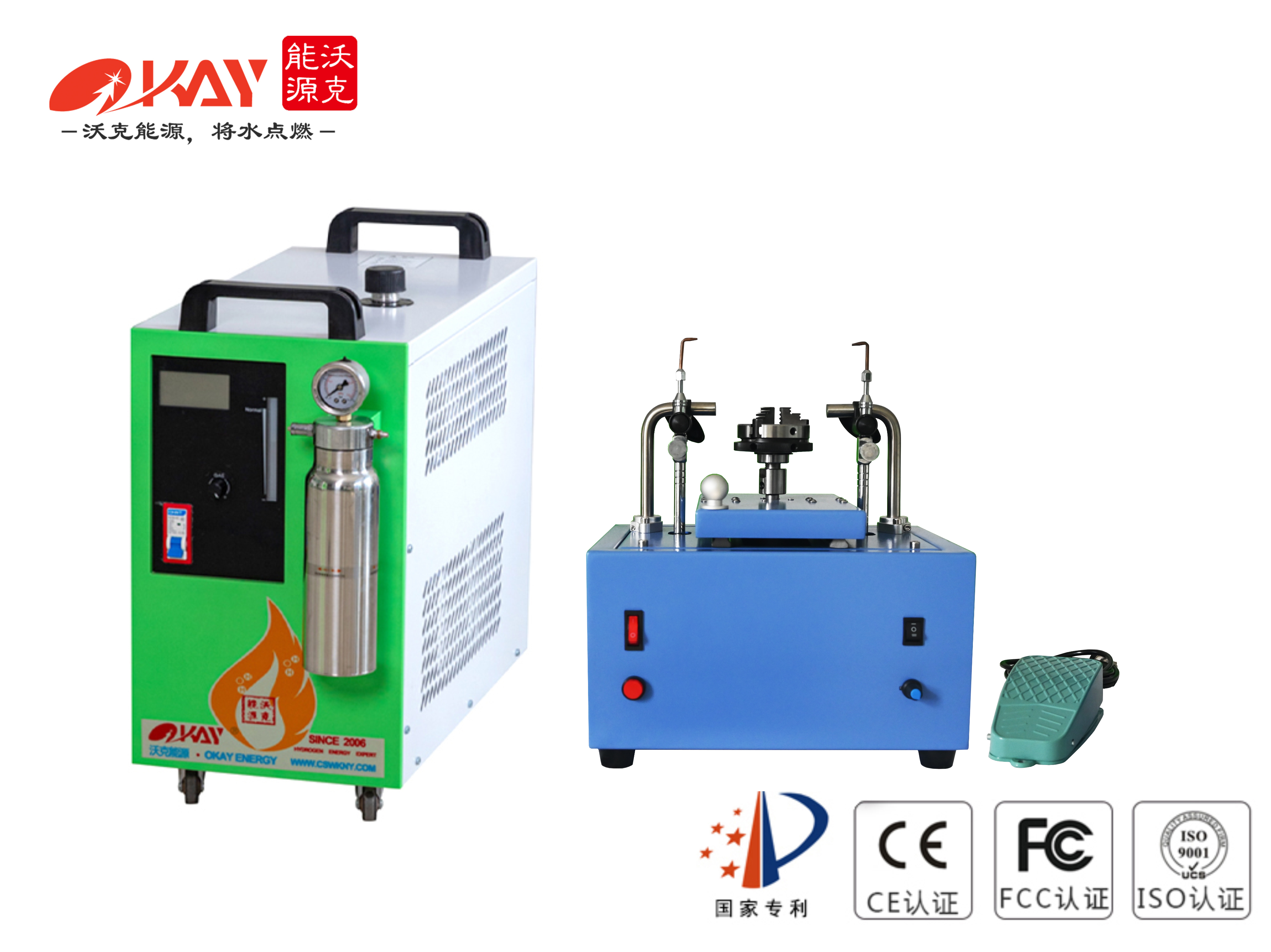 旋轉(zhuǎn)雙火頭氫氧焰安瓿瓶熔封機(jī)-半自動(dòng)安瓿瓶封口機(jī)